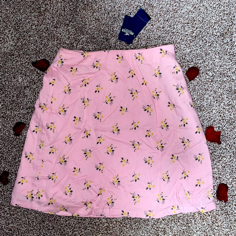 mini floral skirt